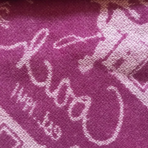 Coach Heritage Horse Carriage Muffler Scarf - Picture 5 of 5